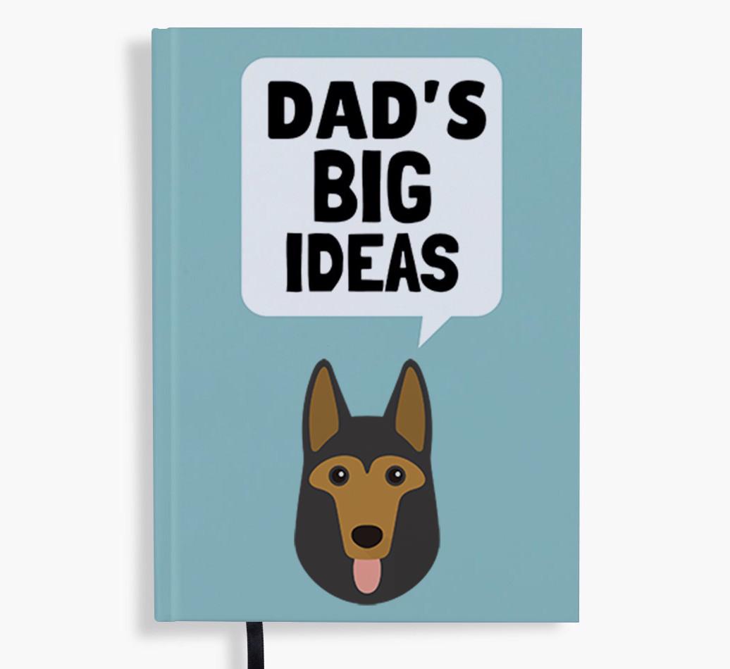 Dad's Big Ideas: Personalised {breedFullName} Notebook