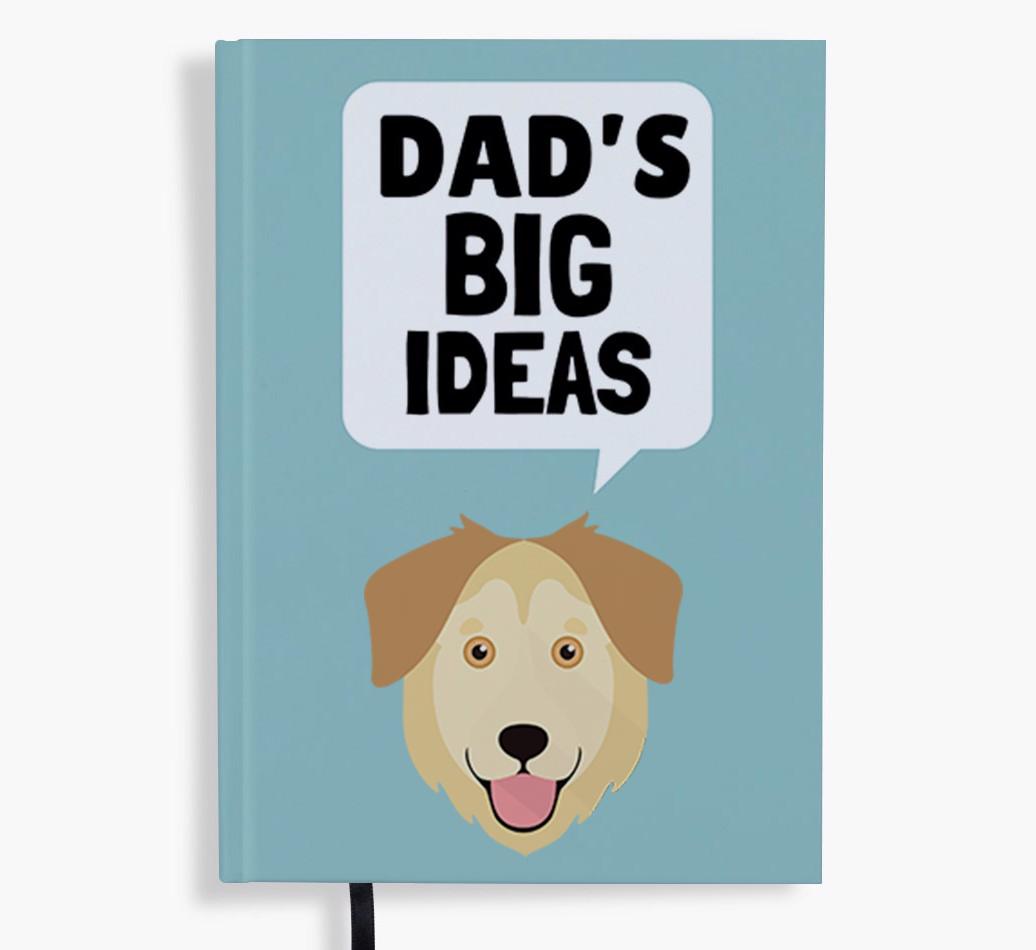 Dad's Big Ideas: Personalised {breedFullName} Notebook