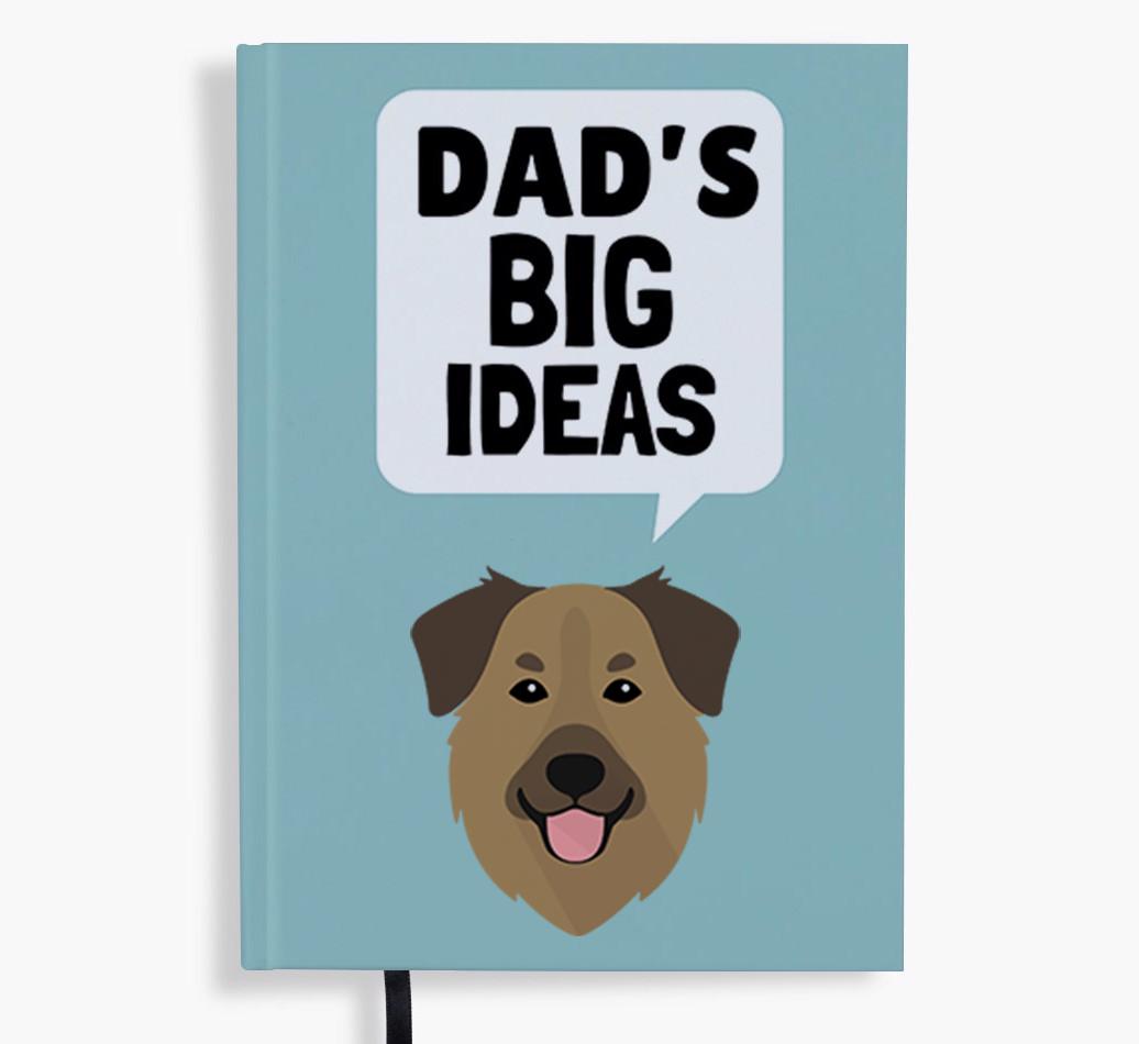 Dad's Big Ideas: Personalised {breedFullName} Notebook