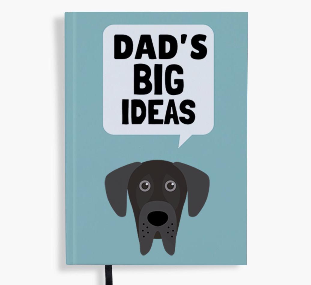 Dad's Big Ideas: Personalised {breedFullName} Notebook