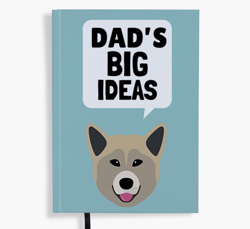 Dad's Big Ideas: Personalised {breedFullName} Notebook