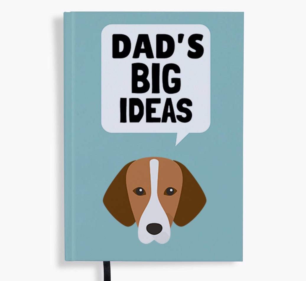 Dad's Big Ideas: Personalised {breedFullName} Notebook