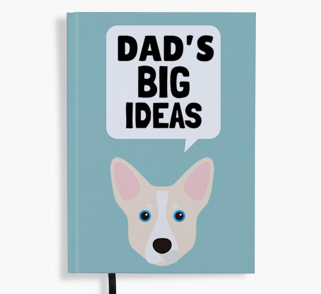 Dad's Big Ideas: Personalised {breedFullName} Notebook