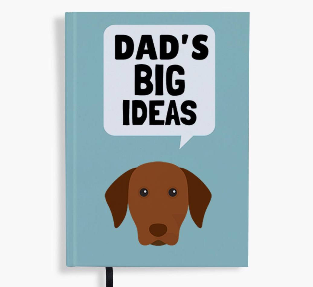Dad's Big Ideas: Personalised {breedFullName} Notebook