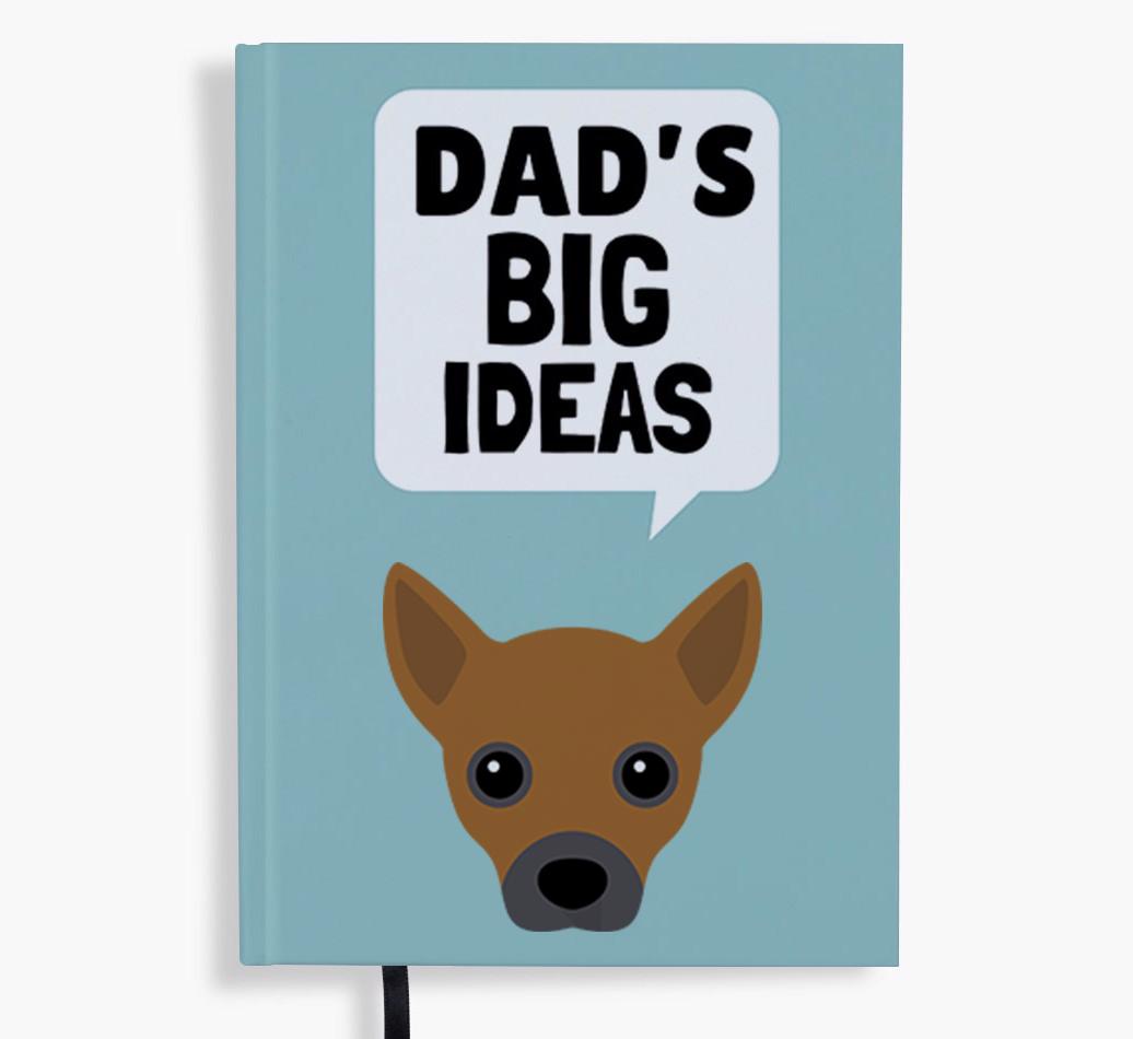 Dad's Big Ideas: Personalised {breedFullName} Notebook