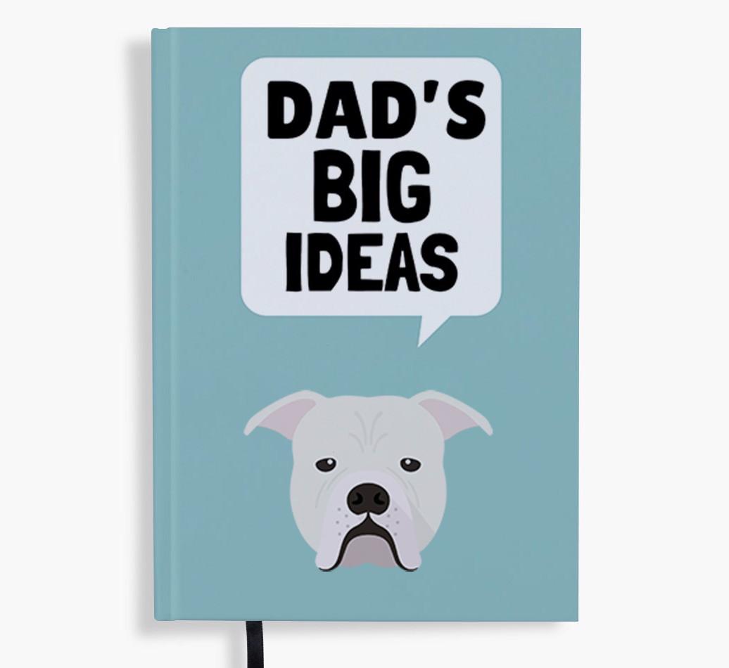 Dad's Big Ideas: Personalised {breedFullName} Notebook
