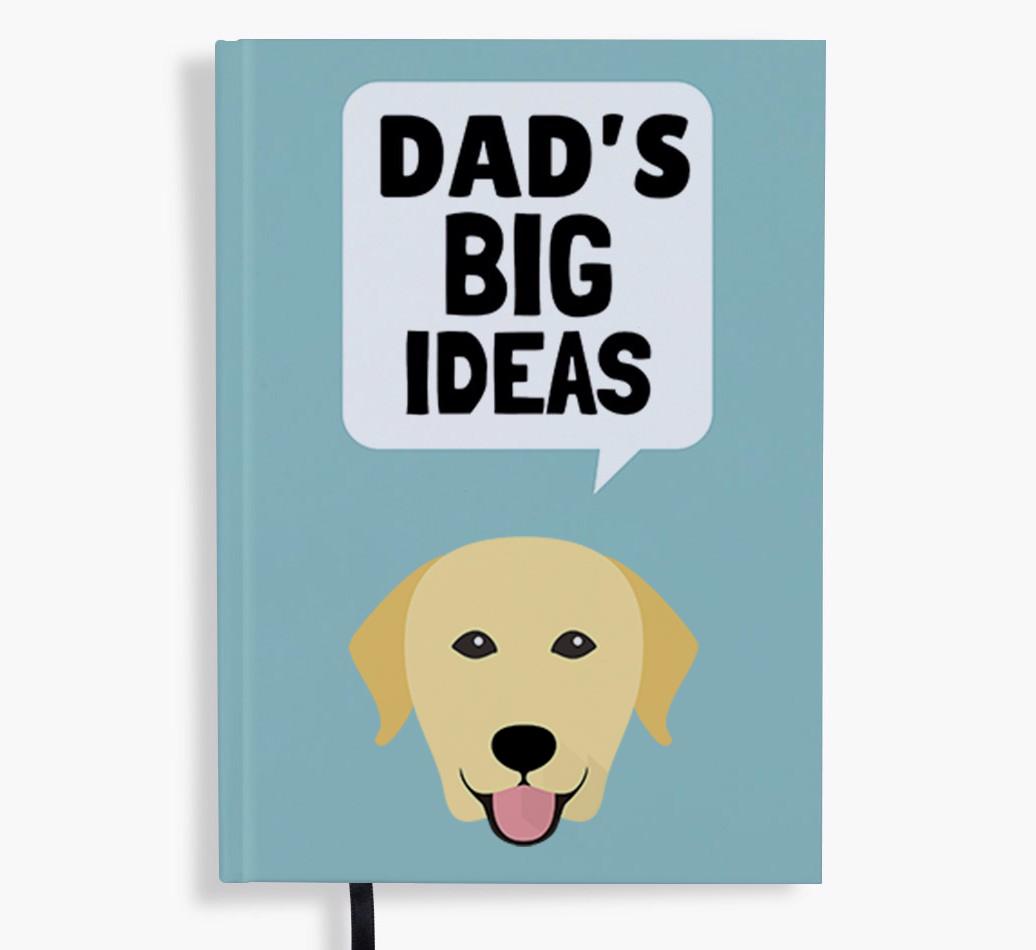 Dad's Big Ideas: Personalised {breedFullName} Notebook