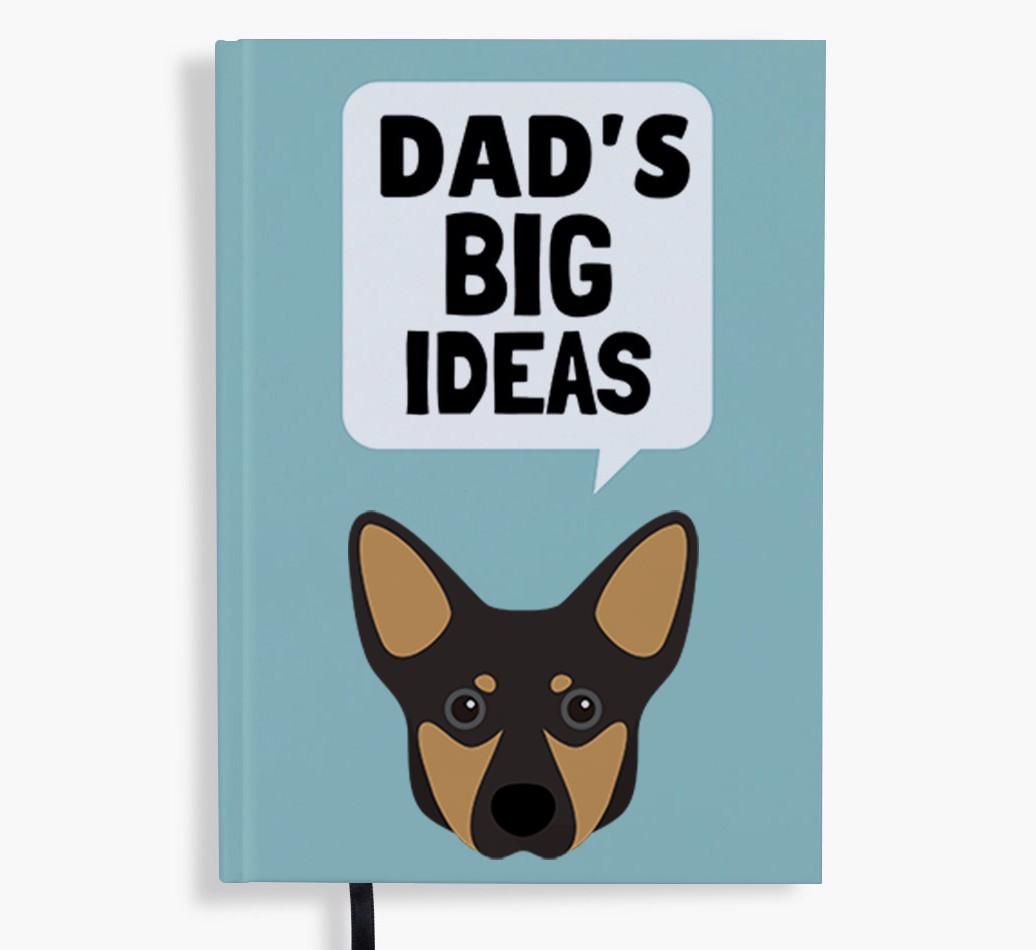 Dad's Big Ideas: Personalised {breedFullName} Notebook
