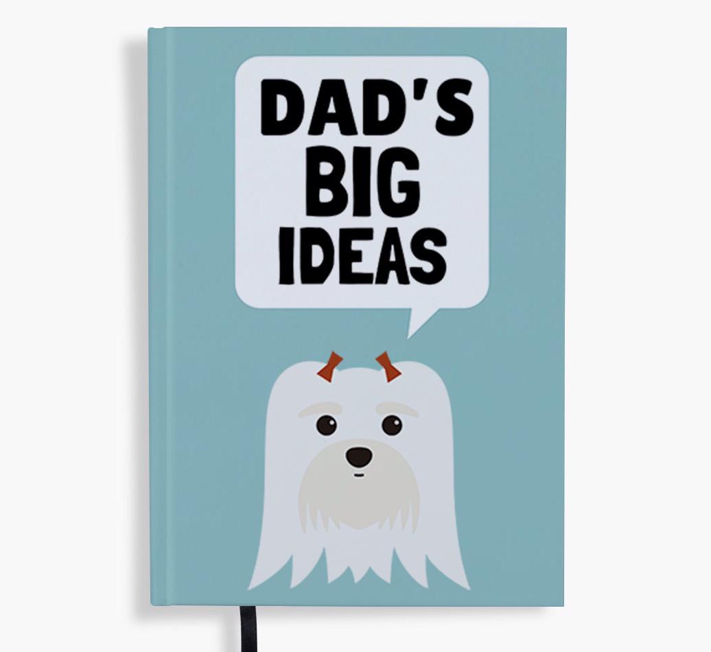 Dad's Big Ideas: Personalised {breedFullName} Notebook