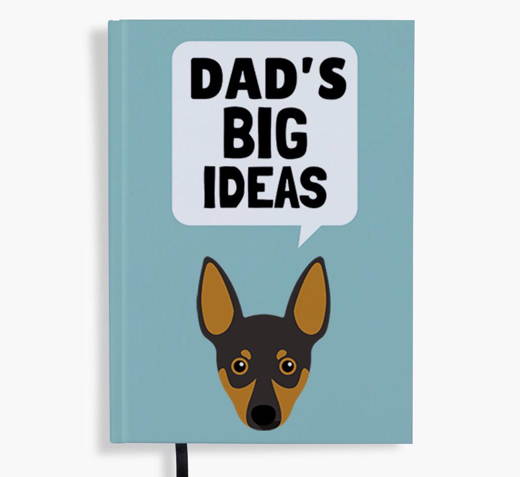 Dad's Big Ideas: Personalised {breedFullName} Notebook