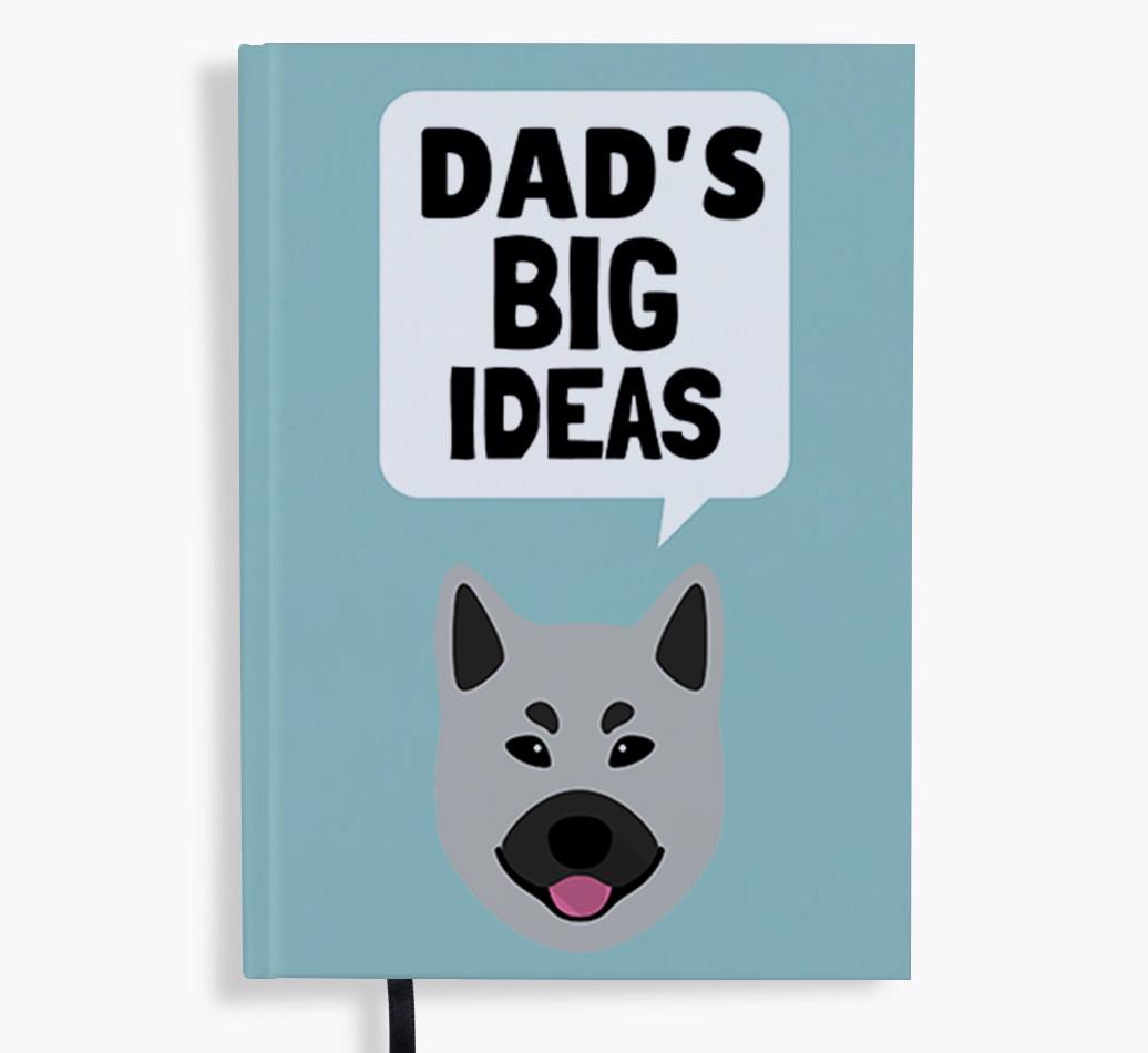 Dad's Big Ideas: Personalised {breedFullName} Notebook