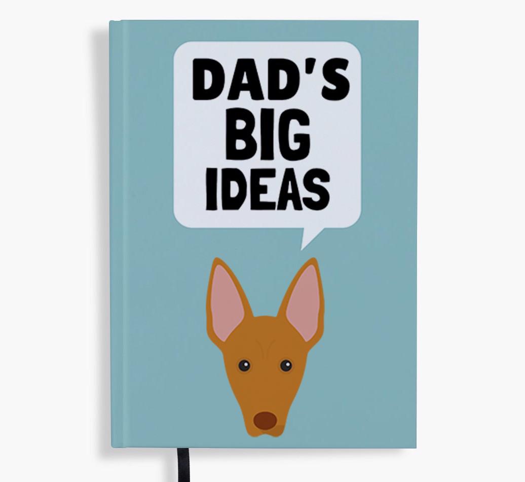 Dad's Big Ideas: Personalised {breedFullName} Notebook