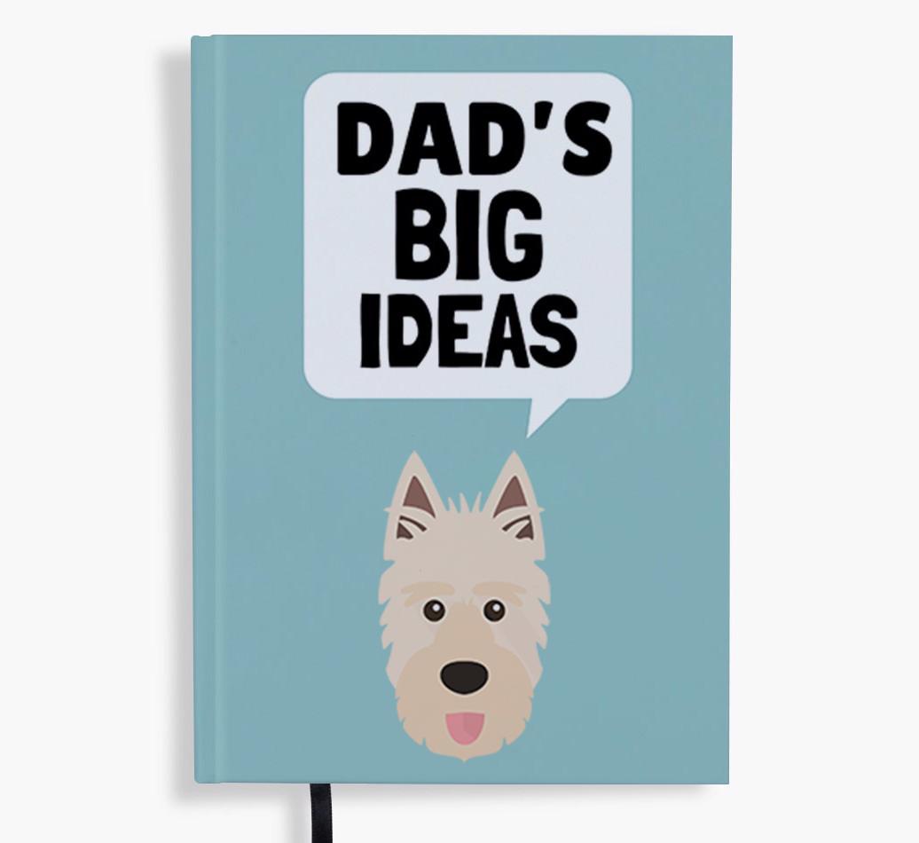 Dad's Big Ideas: Personalised {breedFullName} Notebook