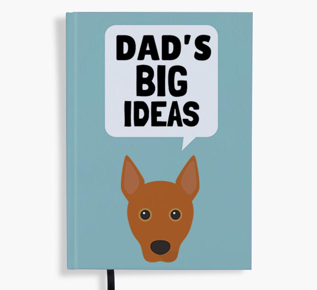 Dad's Big Ideas: Personalised {breedFullName} Notebook
