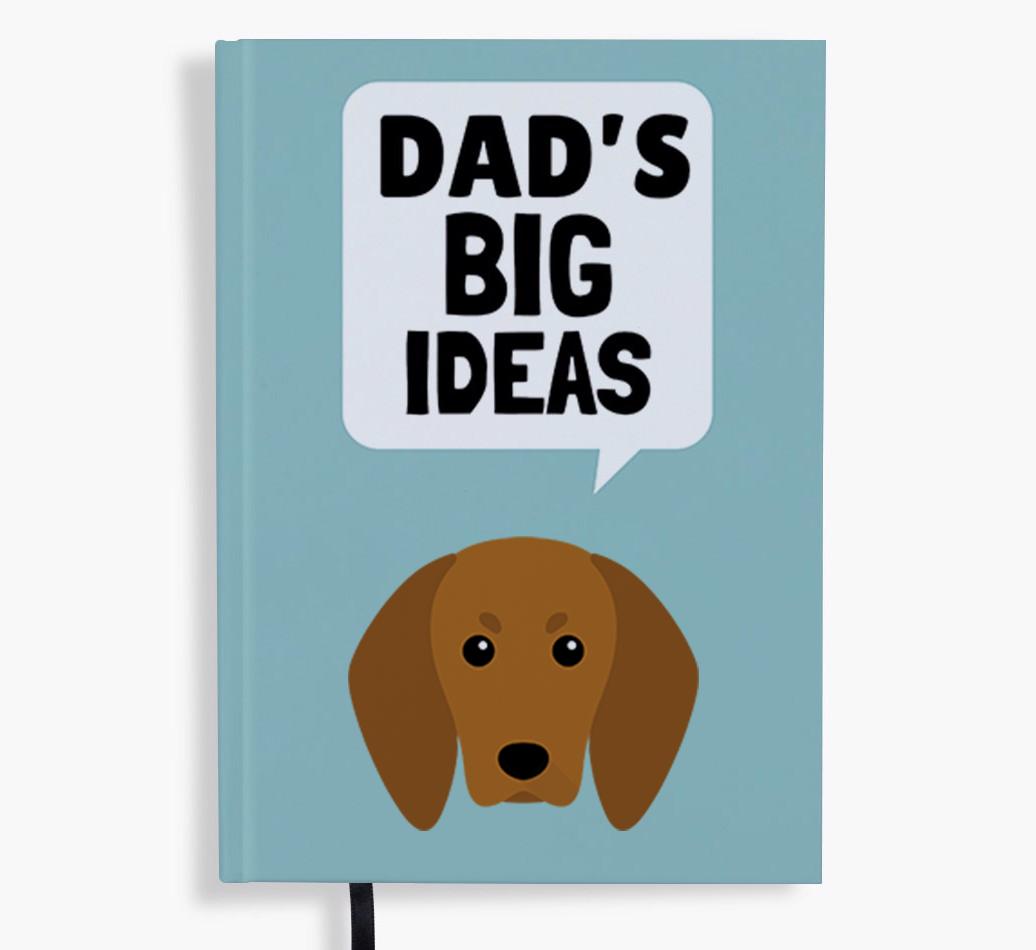 Dad's Big Ideas: Personalised {breedFullName} Notebook