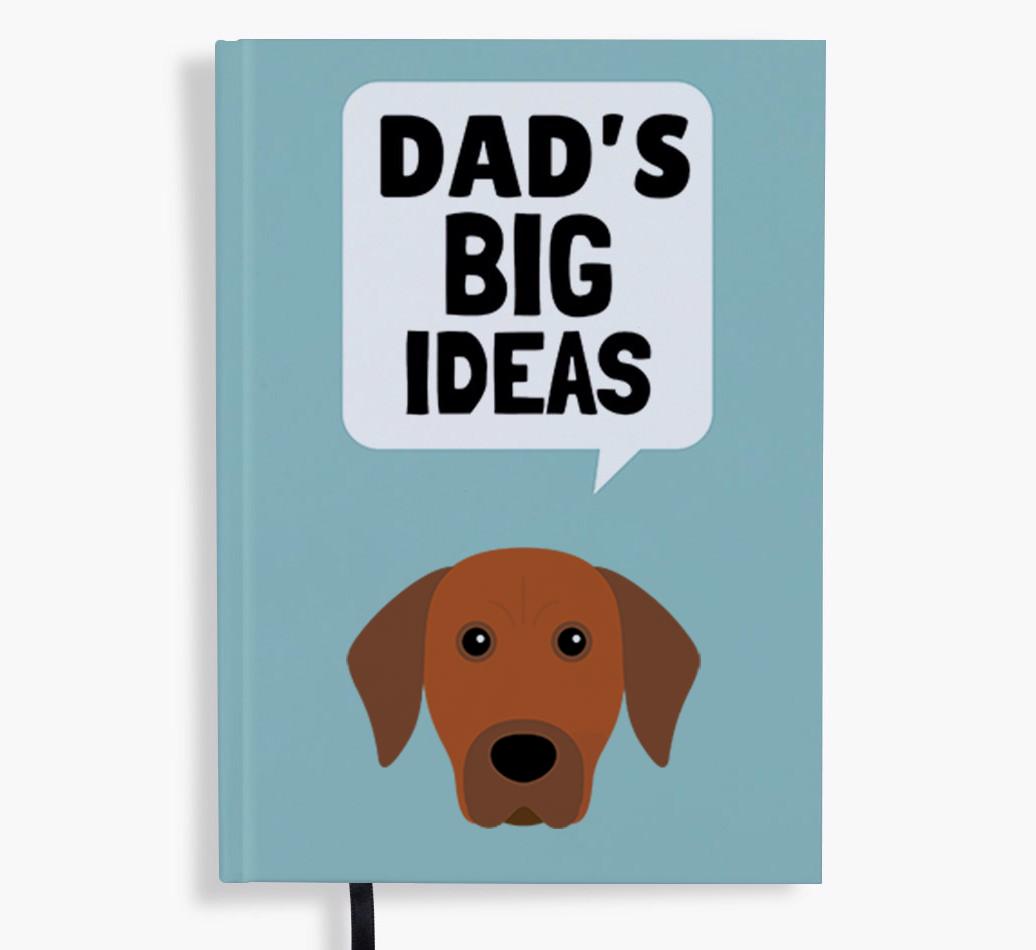 Dad's Big Ideas: Personalised {breedFullName} Notebook
