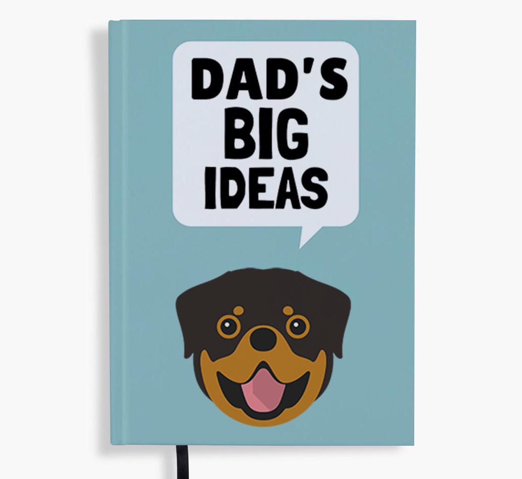 Dad's Big Ideas: Personalised {breedFullName} Notebook