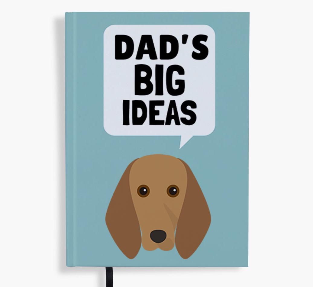 Dad's Big Ideas: Personalised {breedFullName} Notebook