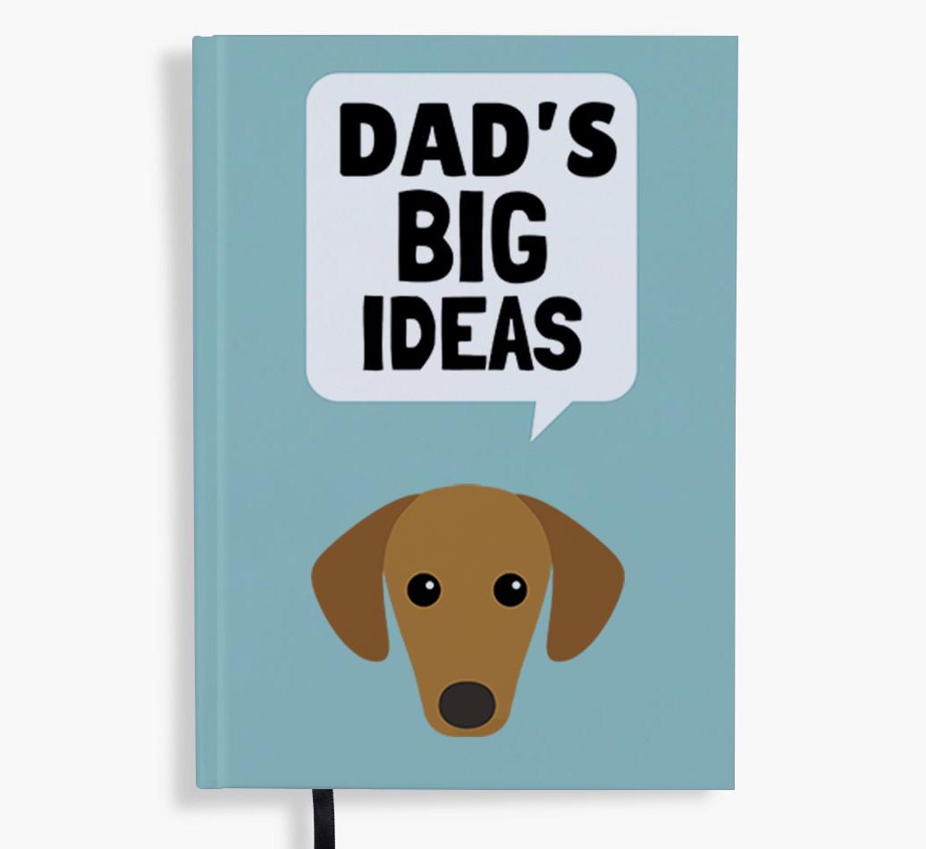 Dad's Big Ideas: Personalised {breedFullName} Notebook