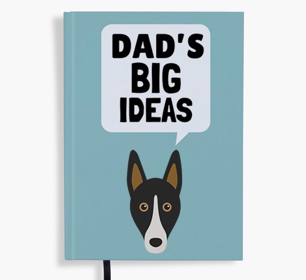 Dad's Big Ideas: Personalised {breedFullName} Notebook