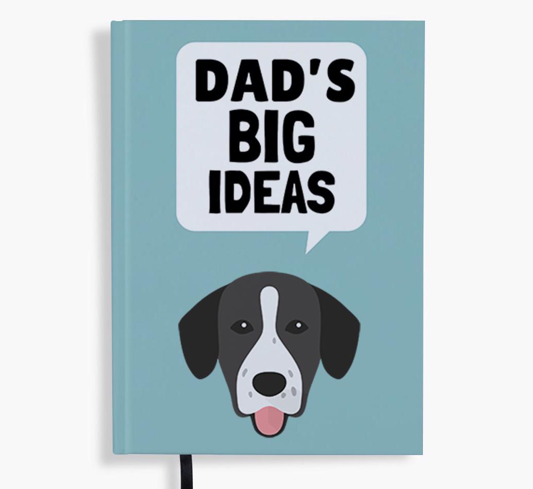 Dad's Big Ideas: Personalised {breedFullName} Notebook