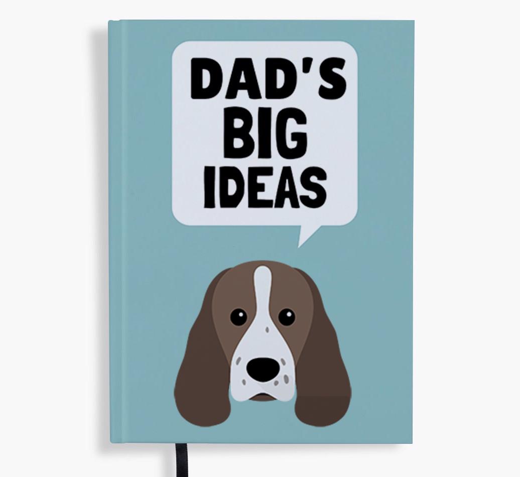 Dad's Big Ideas: Personalised {breedFullName} Notebook