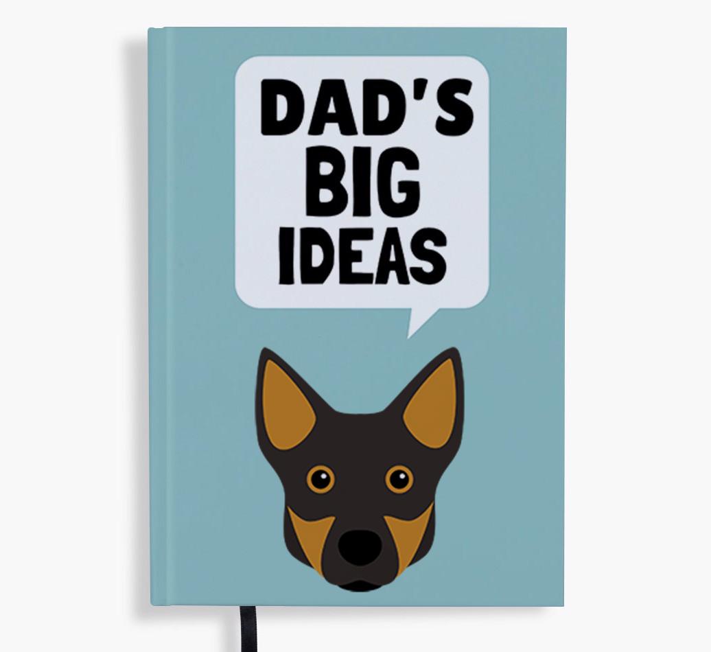 Dad's Big Ideas: Personalised {breedFullName} Notebook