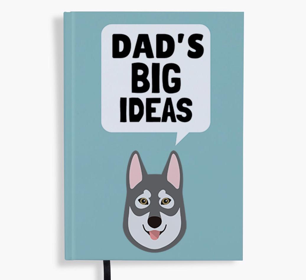 Dad's Big Ideas: Personalised {breedFullName} Notebook
