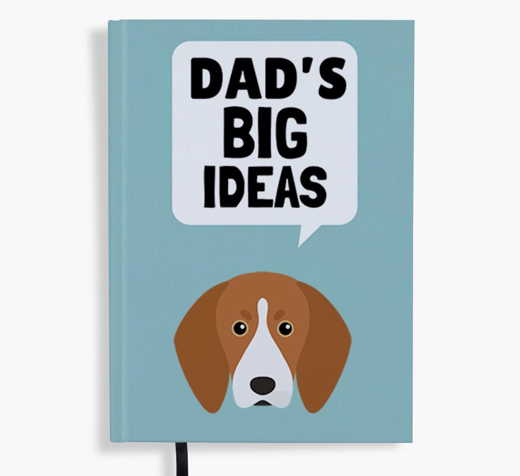 Dad's Big Ideas: Personalised {breedFullName} Notebook