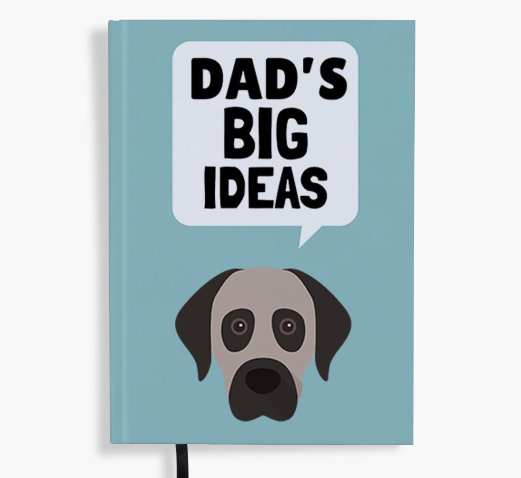 Dad's Big Ideas: Personalised {breedFullName} Notebook