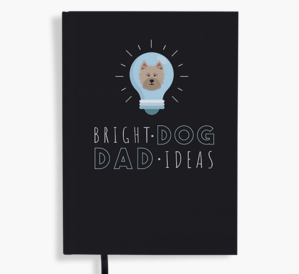 Bright Dog Dad Ideas: Personalised {breedFullName} Notebook