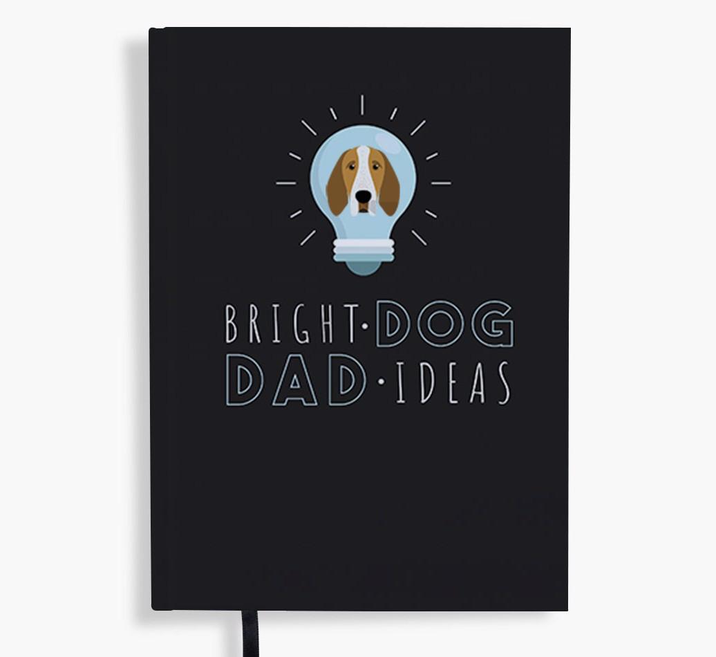 Bright Dog Dad Ideas: Personalised {breedFullName} Notebook