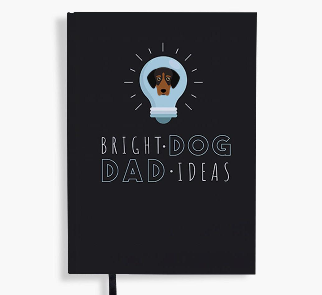 Bright Dog Dad Ideas: Personalised {breedFullName} Notebook