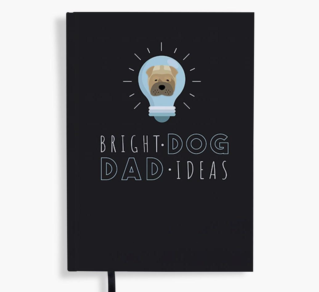 Bright Dog Dad Ideas: Personalised {breedFullName} Notebook