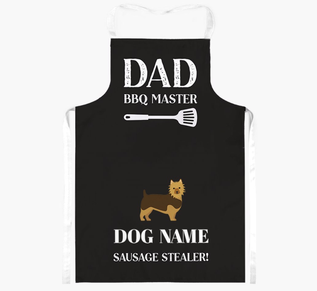 Master of the Barbecue: Personalized {breedFullName} Apron