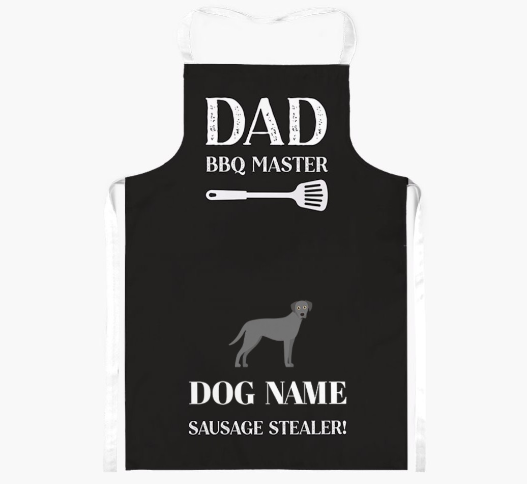 Master of the Barbecue: Personalized {breedFullName} Apron
