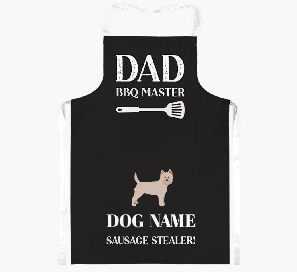Master of the Barbecue: Personalized {breedFullName} Apron