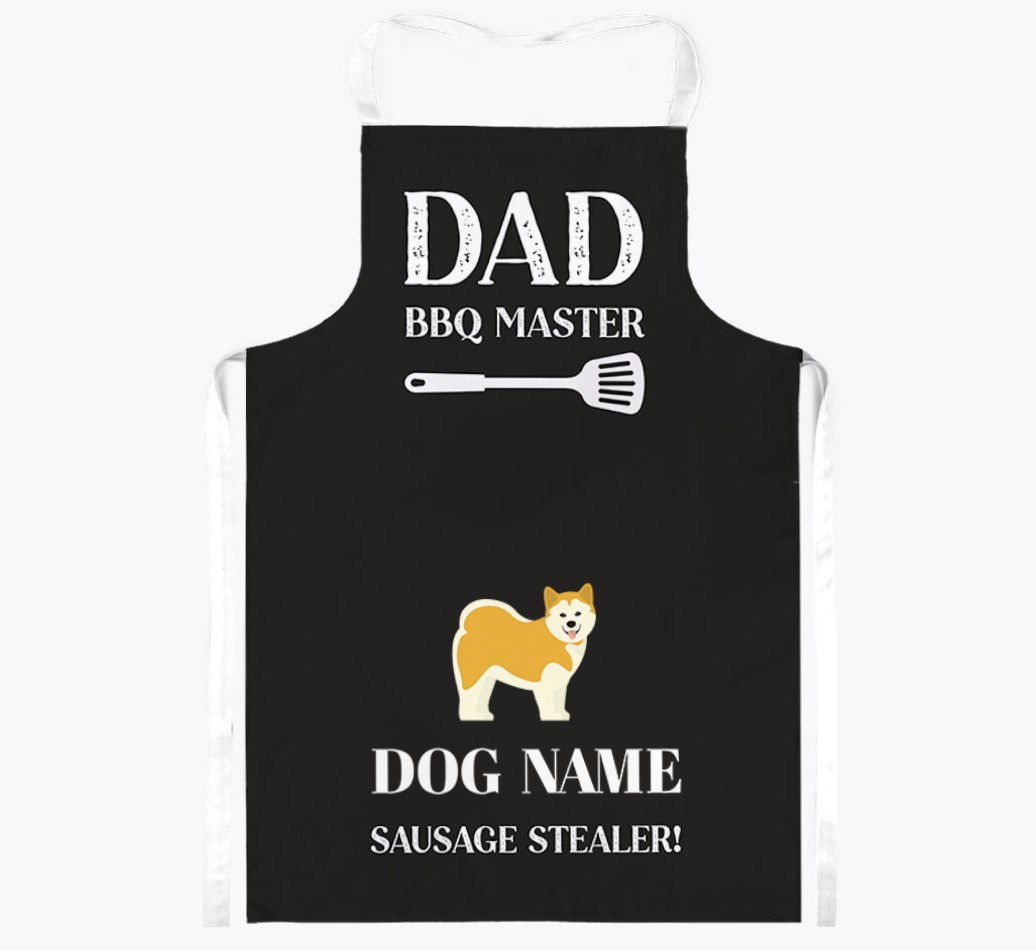 Master of the Barbecue: Personalised {breedFullName} Apron