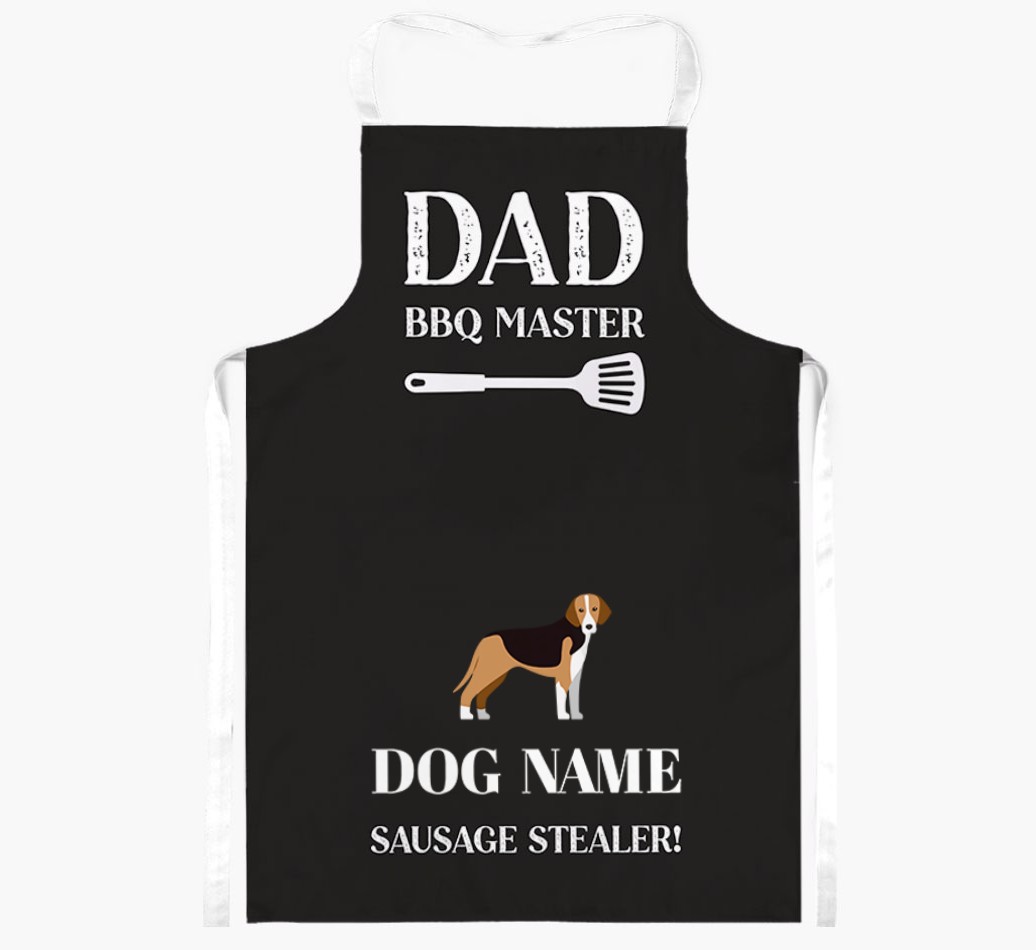 Master of the Barbecue: Personalized {breedFullName} Apron