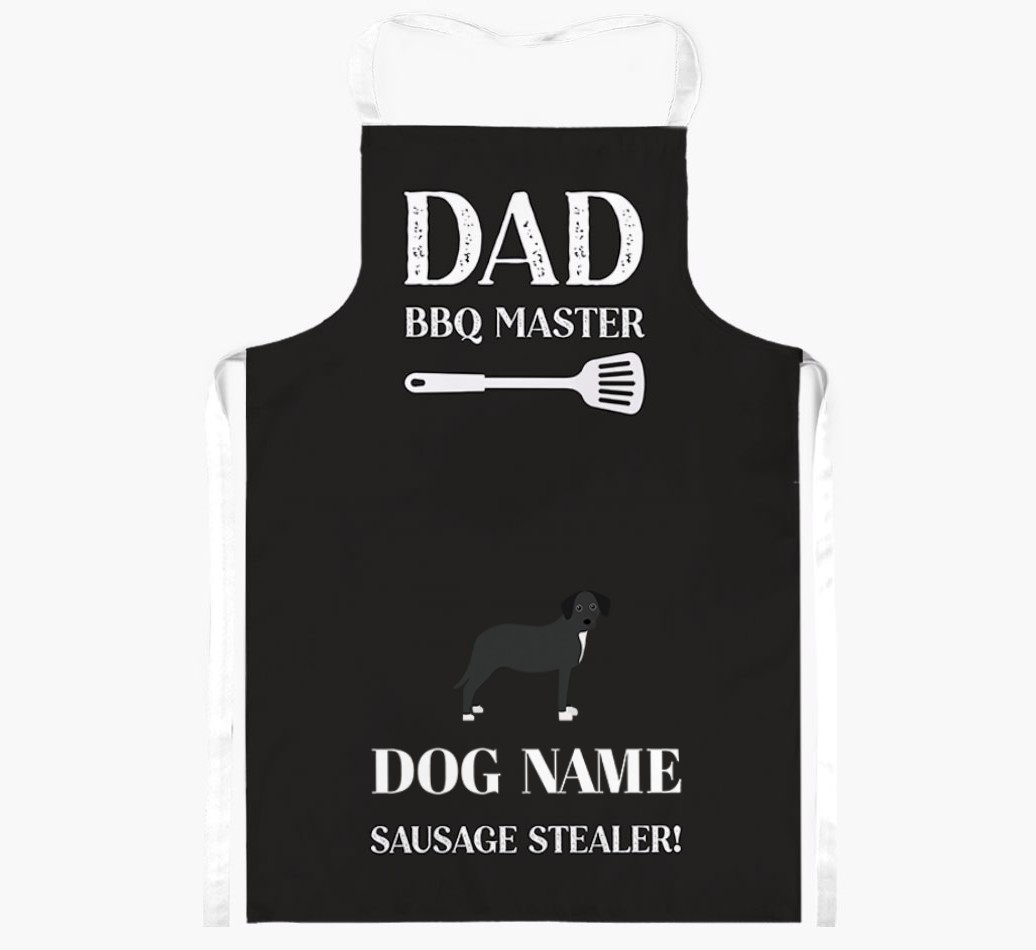 Master of the Barbecue: Personalized {breedFullName} Apron