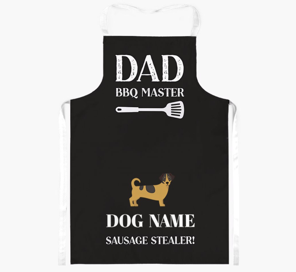 Master of the Barbecue: Personalized {breedFullName} Apron