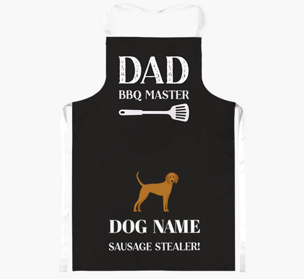 Master of the Barbecue: Personalized {breedFullName} Apron