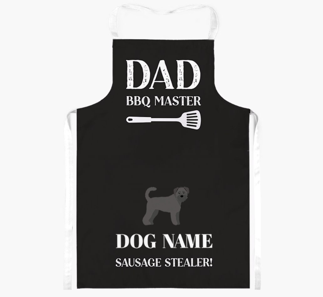 Master of the Barbecue: Personalized {breedFullName} Apron
