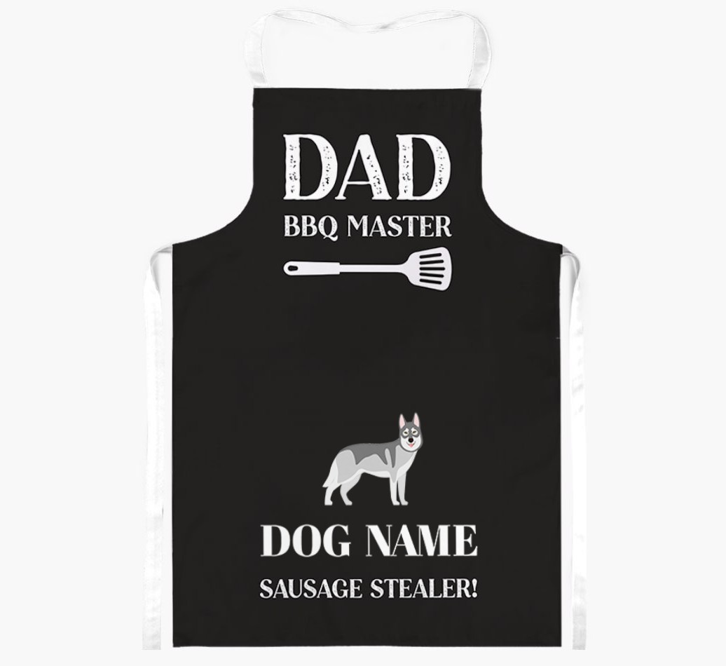 Master of the Barbecue: Personalized {breedFullName} Apron