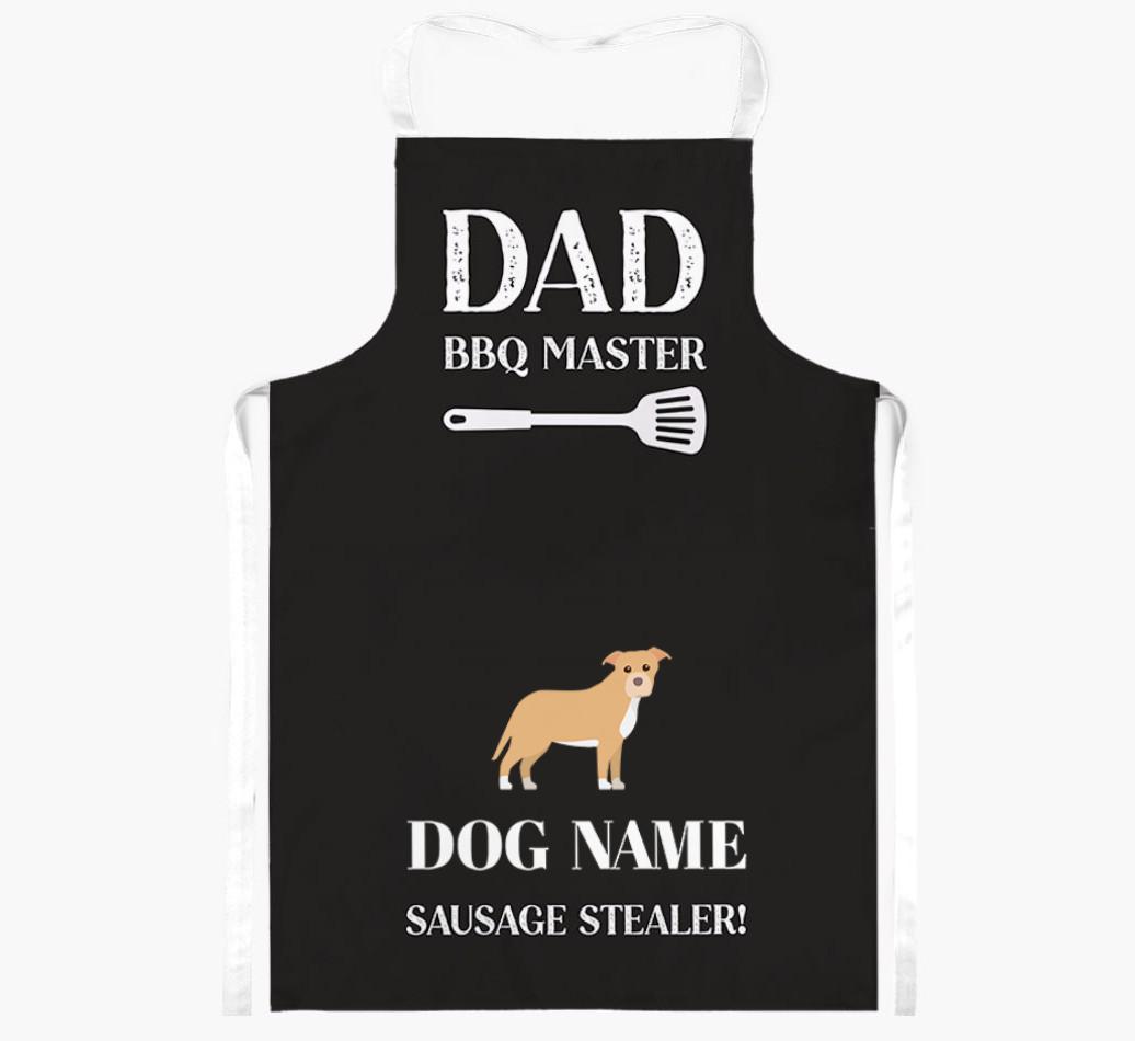 Master of the Barbecue: Personalised {breedFullName} Apron