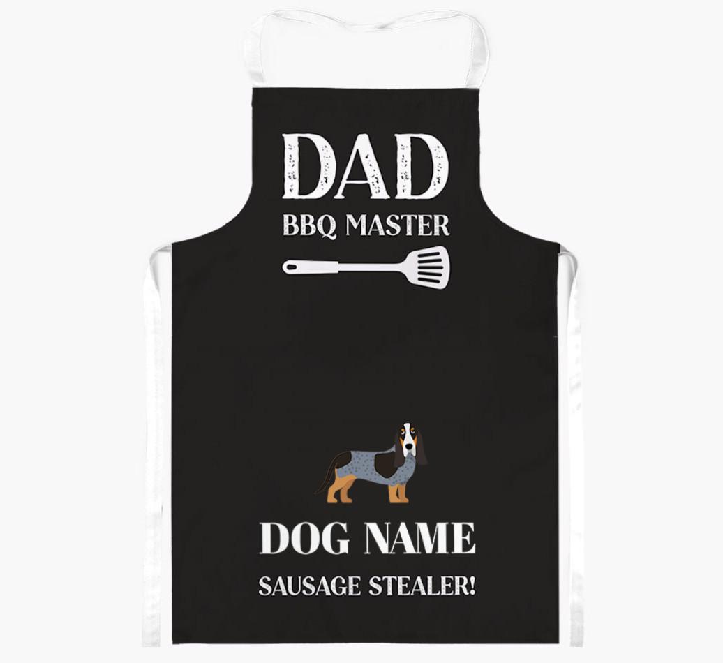 Master of the Barbecue: Personalised {breedFullName} Apron