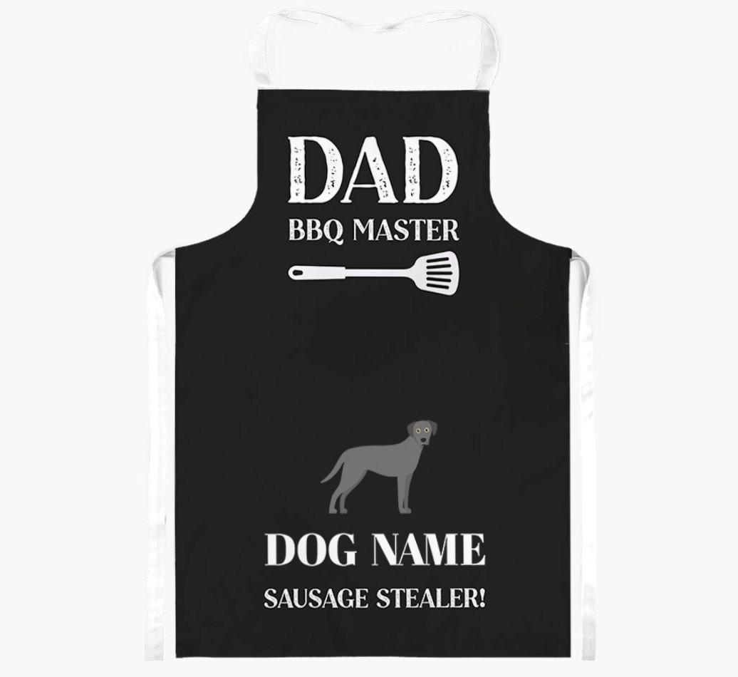 Master of the Barbecue: Personalised {breedFullName} Apron