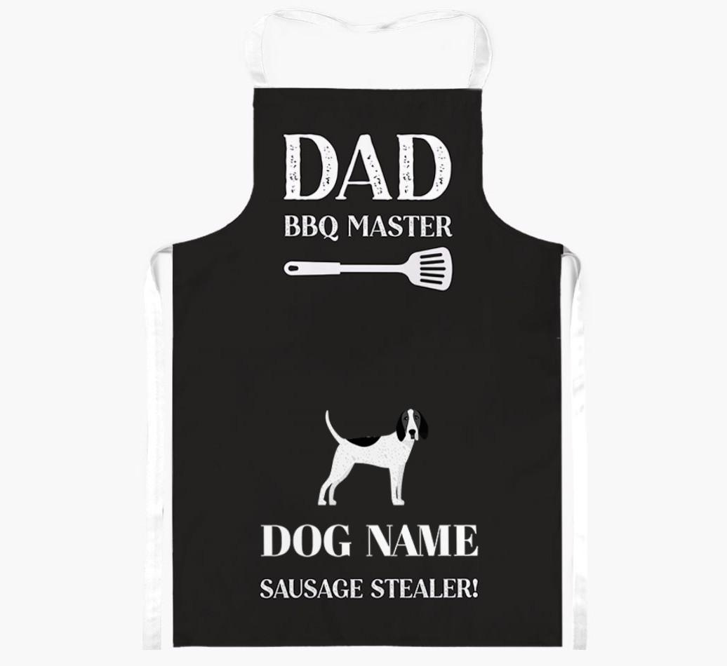 Master of the Barbecue: Personalised {breedFullName} Apron