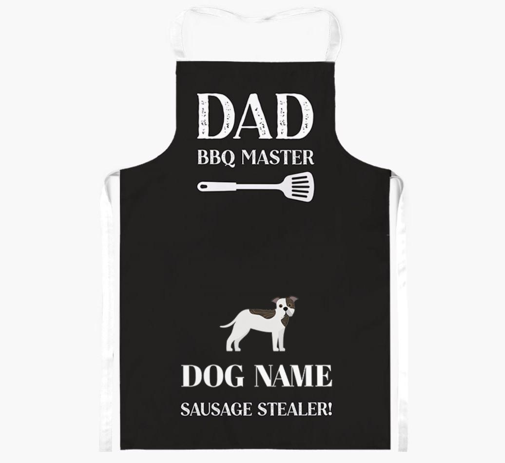 Master of the Barbecue: Personalised {breedFullName} Apron
