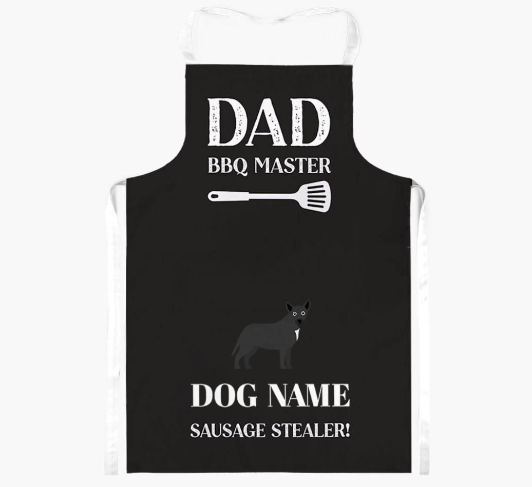 Master of the Barbecue: Personalised {breedFullName} Apron